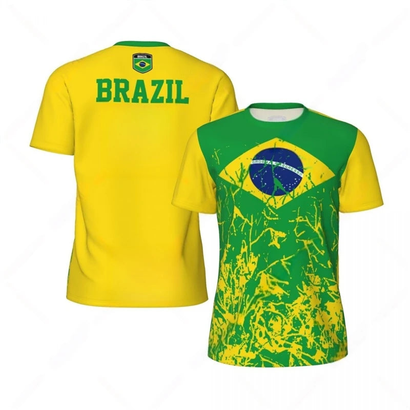 Camiseta Brasil Orgulho Nacional – Moda Casual