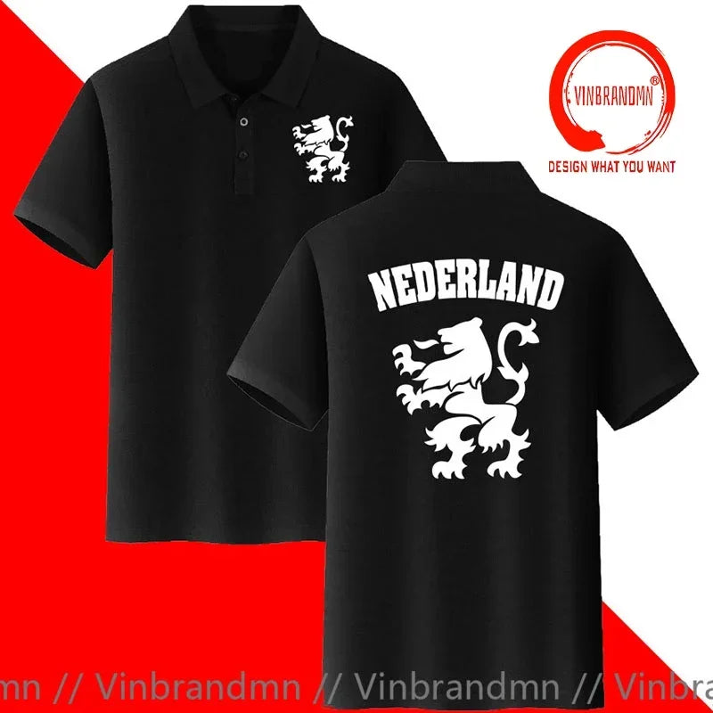 Netherlands Polo Shirt Dutch Lion