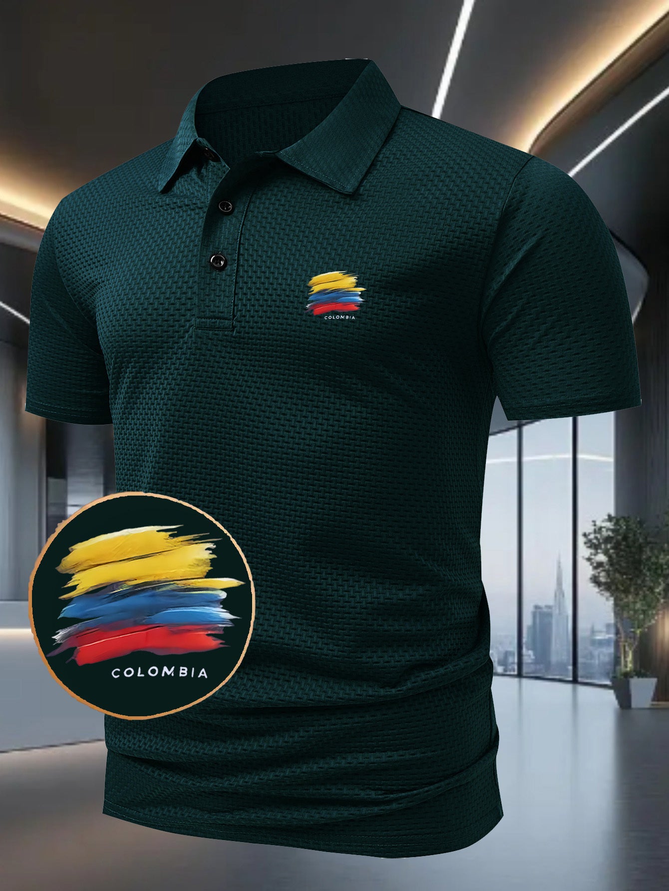 Colombia Premium Summer Polo – Modern & Casual
