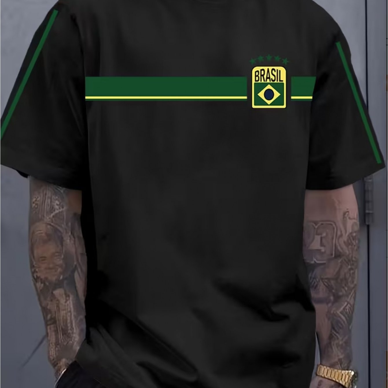 Camiseta Brasil Street – Linha Summer