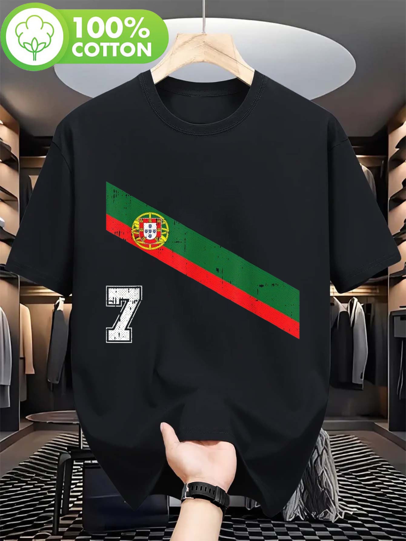 T-shirt Portugal Nº7 Streetwear