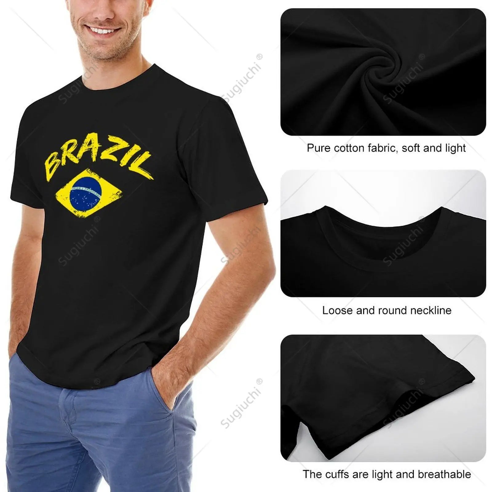 Camiseta Brasil Urban – Algodão