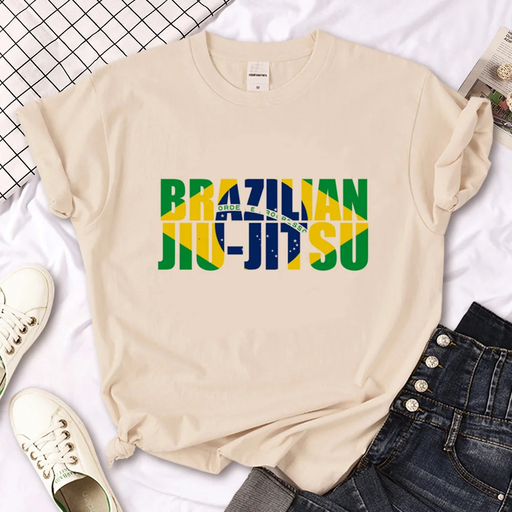 Brasilidade Collection - Brazil tshirt women harajuku clothing