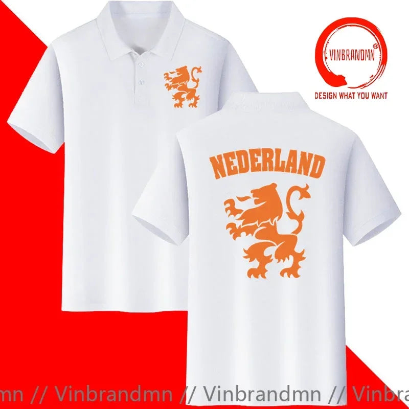 Netherlands Polo Shirt Dutch Lion