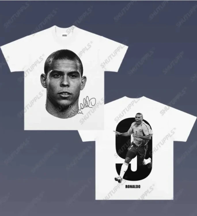 T-Shirt Street Football – Lifestyle Neymar CR7 R9 Messi