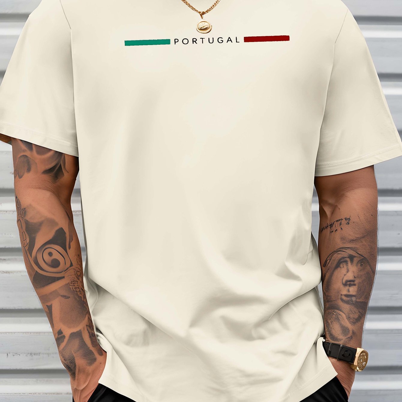 Portugal Identity Tee – Street & Casual