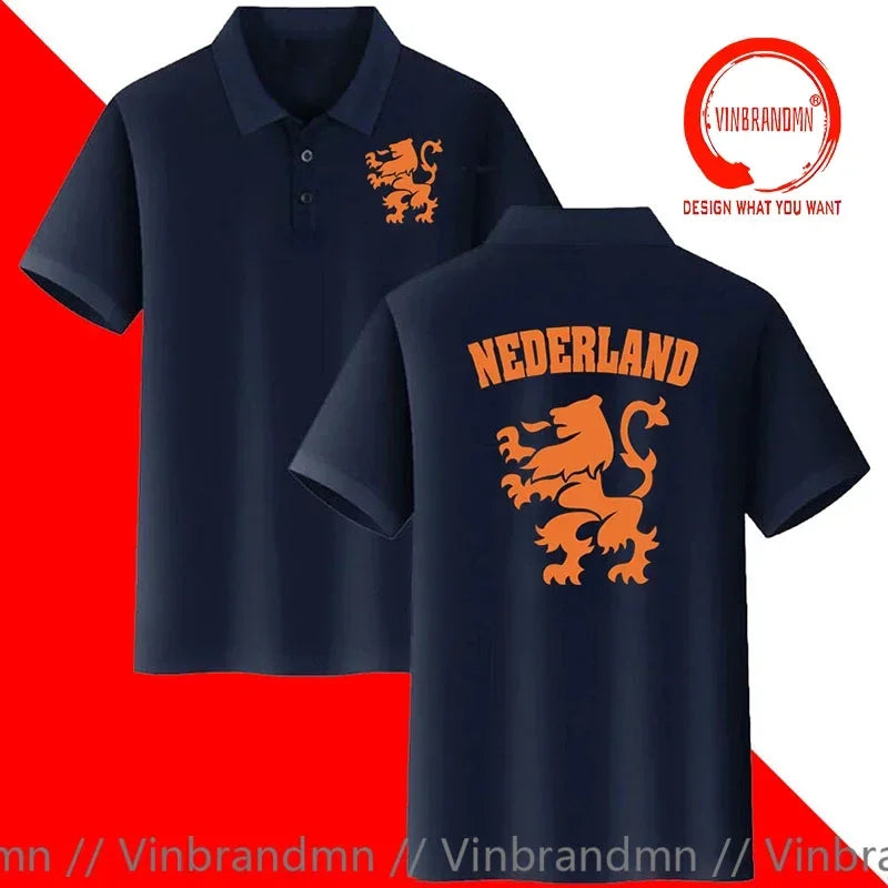 Netherlands Polo Shirt Dutch Lion