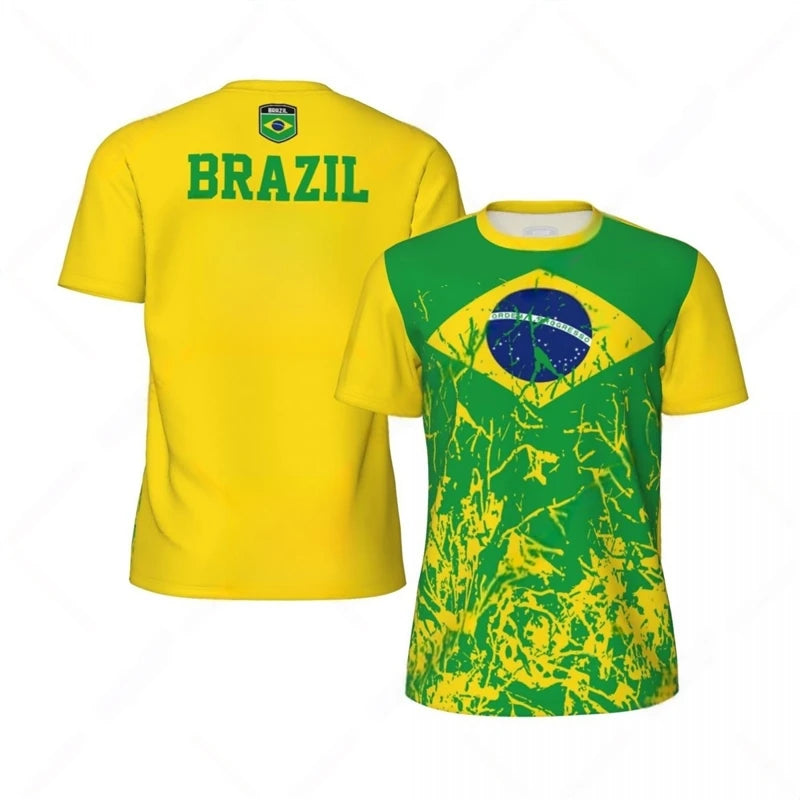 Camiseta Brasil Orgulho Nacional – Moda Casual