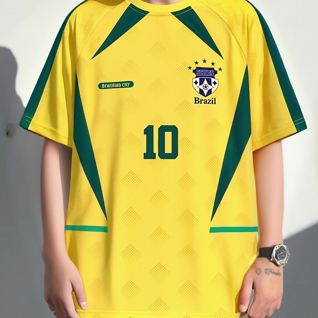 Camiseta Brasil 10 – Performance & Street