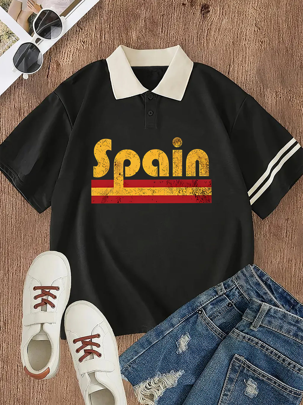 Spain Retro Polo Women's