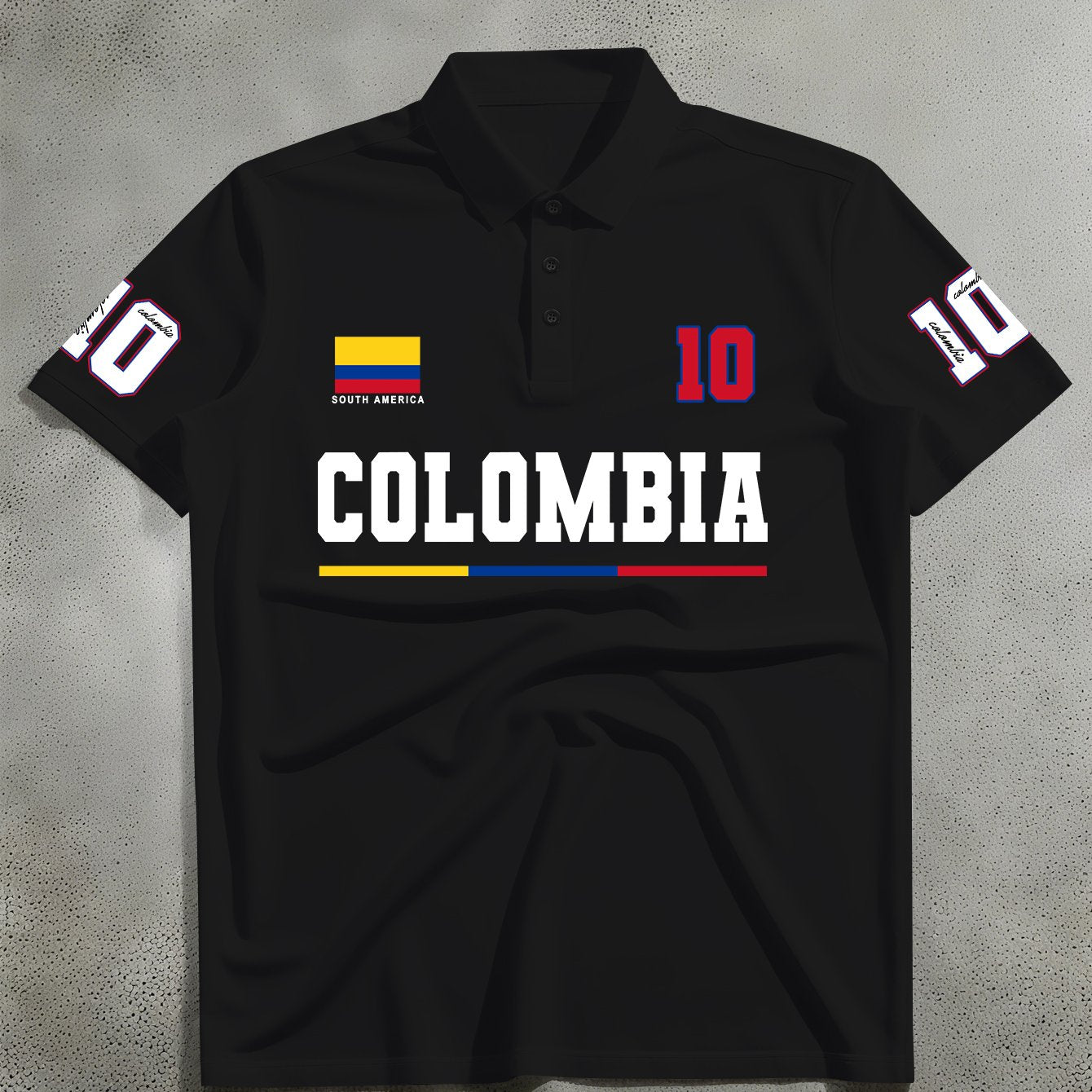 Colombia Retro Polo – Número 10 Edition