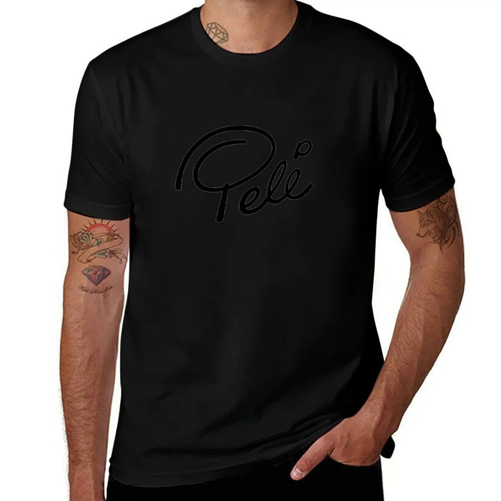 Camiseta Pelé Signature – Algodão Premium 100%