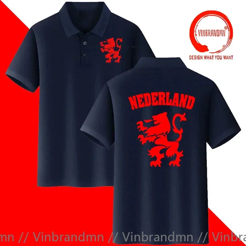 Netherlands Polo Shirt Dutch Lion