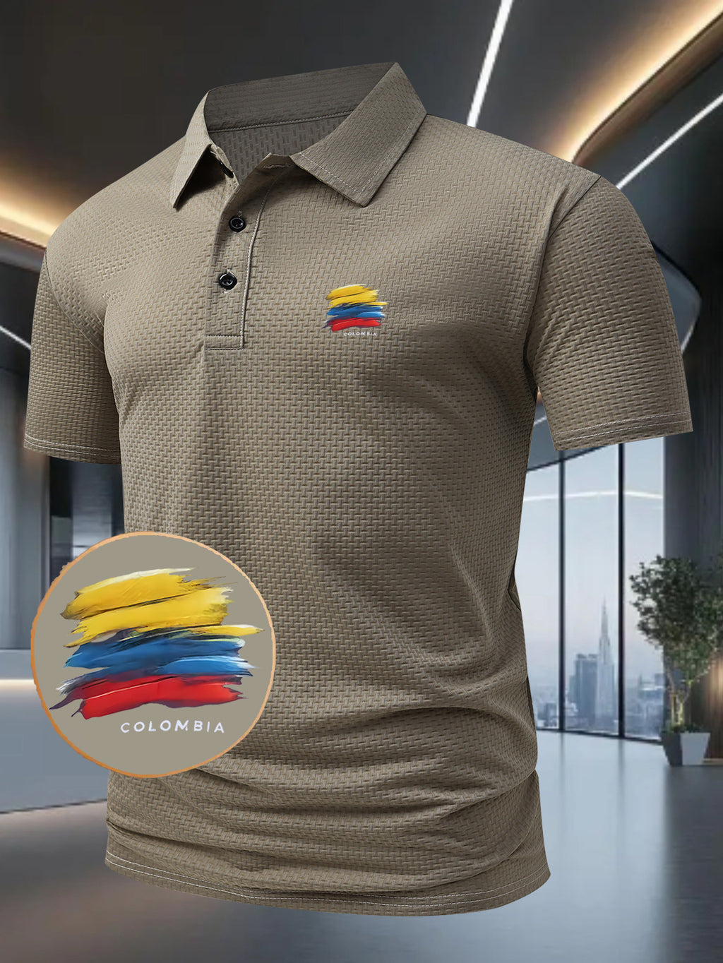 Colombia Premium Summer Polo – Modern & Casual