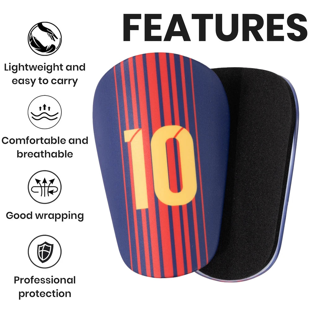 Caneleira Mini Soccer Shin Guards (1 Pair) - Ultra leve para Infantil/Adulto