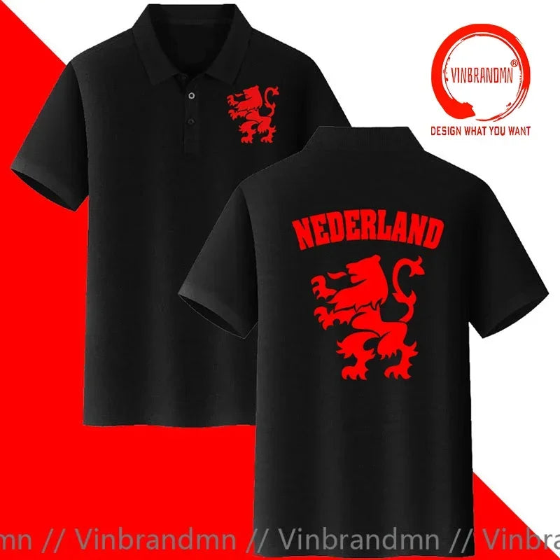 Netherlands Polo Shirt Dutch Lion