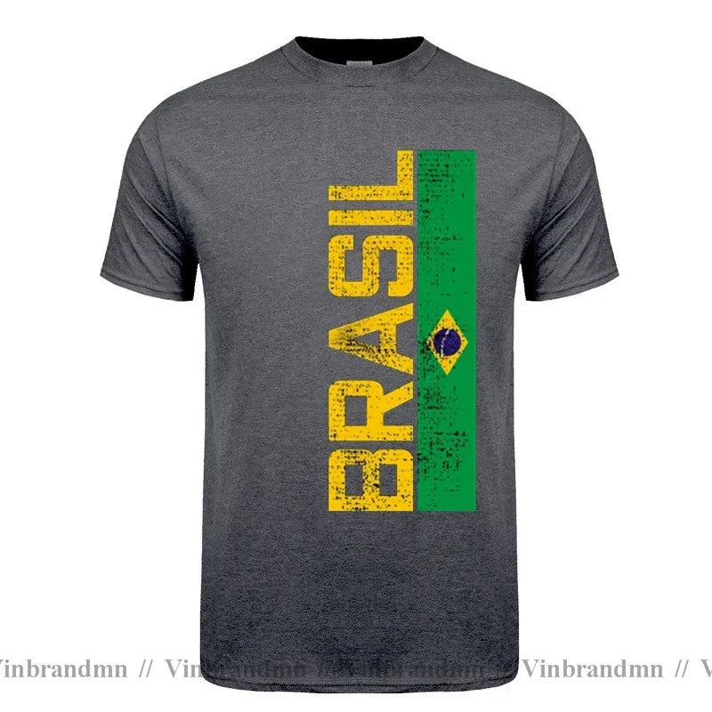 Camiseta Brasil Flag – Bandeira & Orgulho Nacional