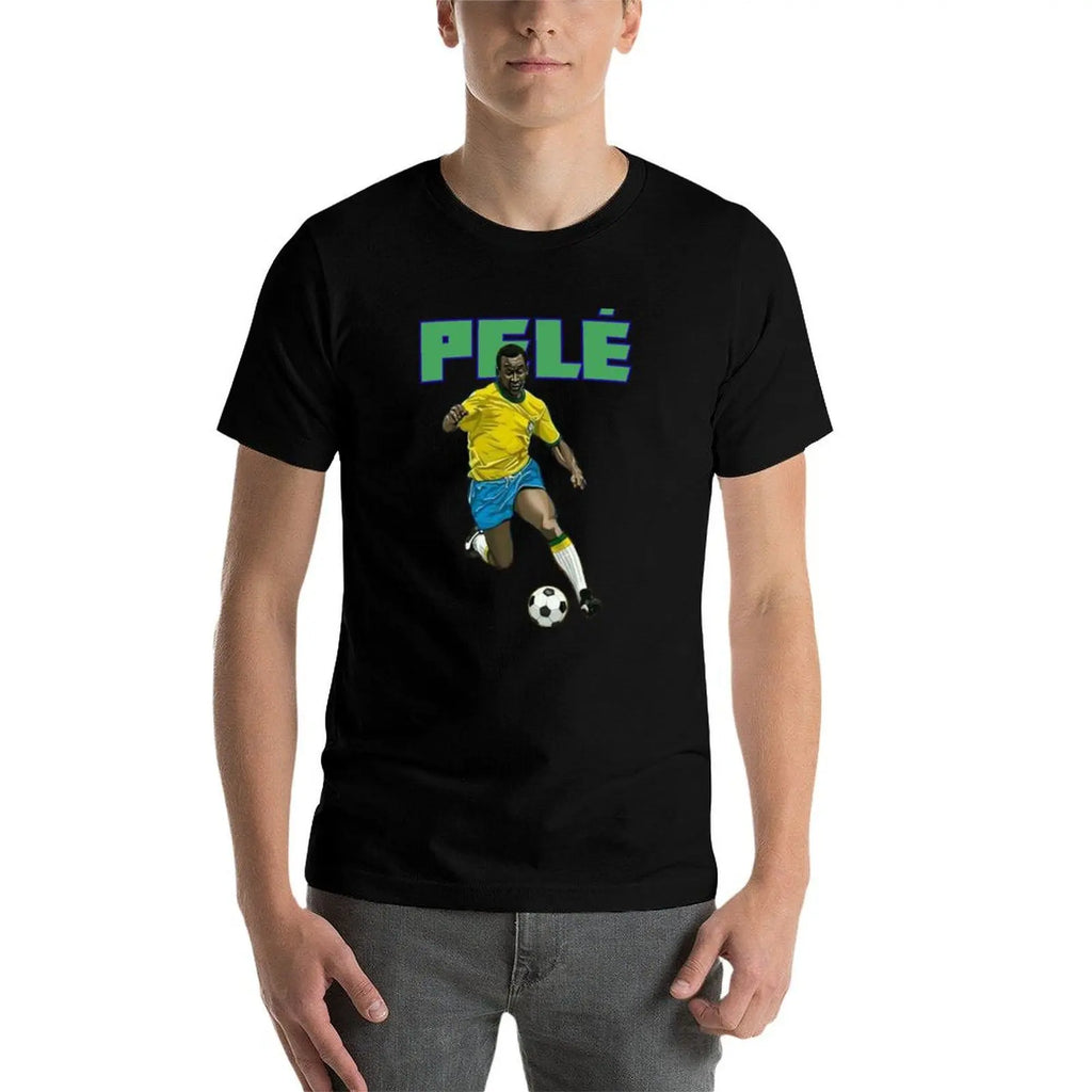Camiseta Pelé Masculina – Algodão Premium 100% – Estampa Exclusiva