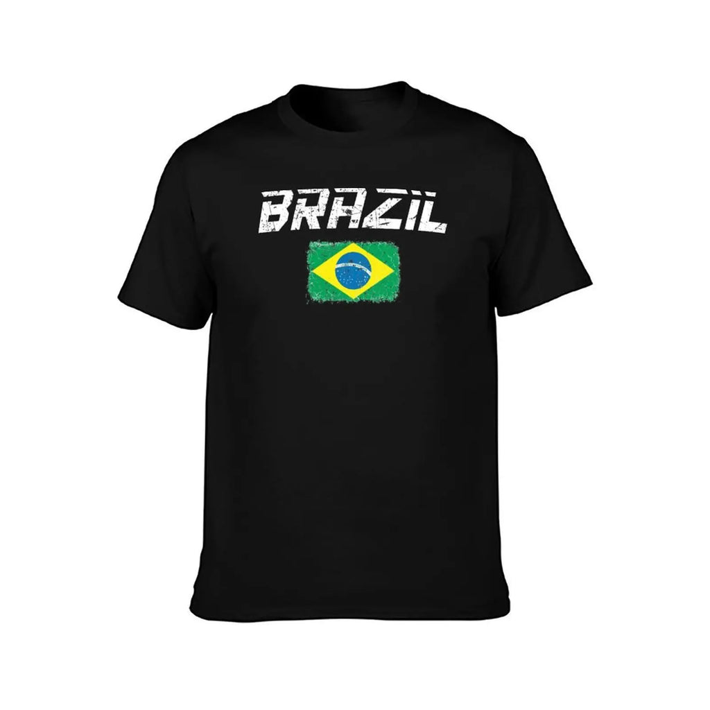 Camisa Brazil Soccer Flag 2026 T-Shirt