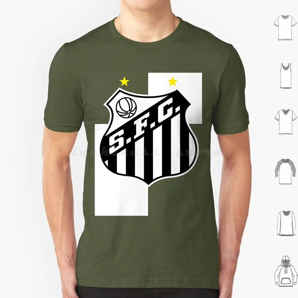 Camiseta Santos FC Style T-Shirt - Algodão