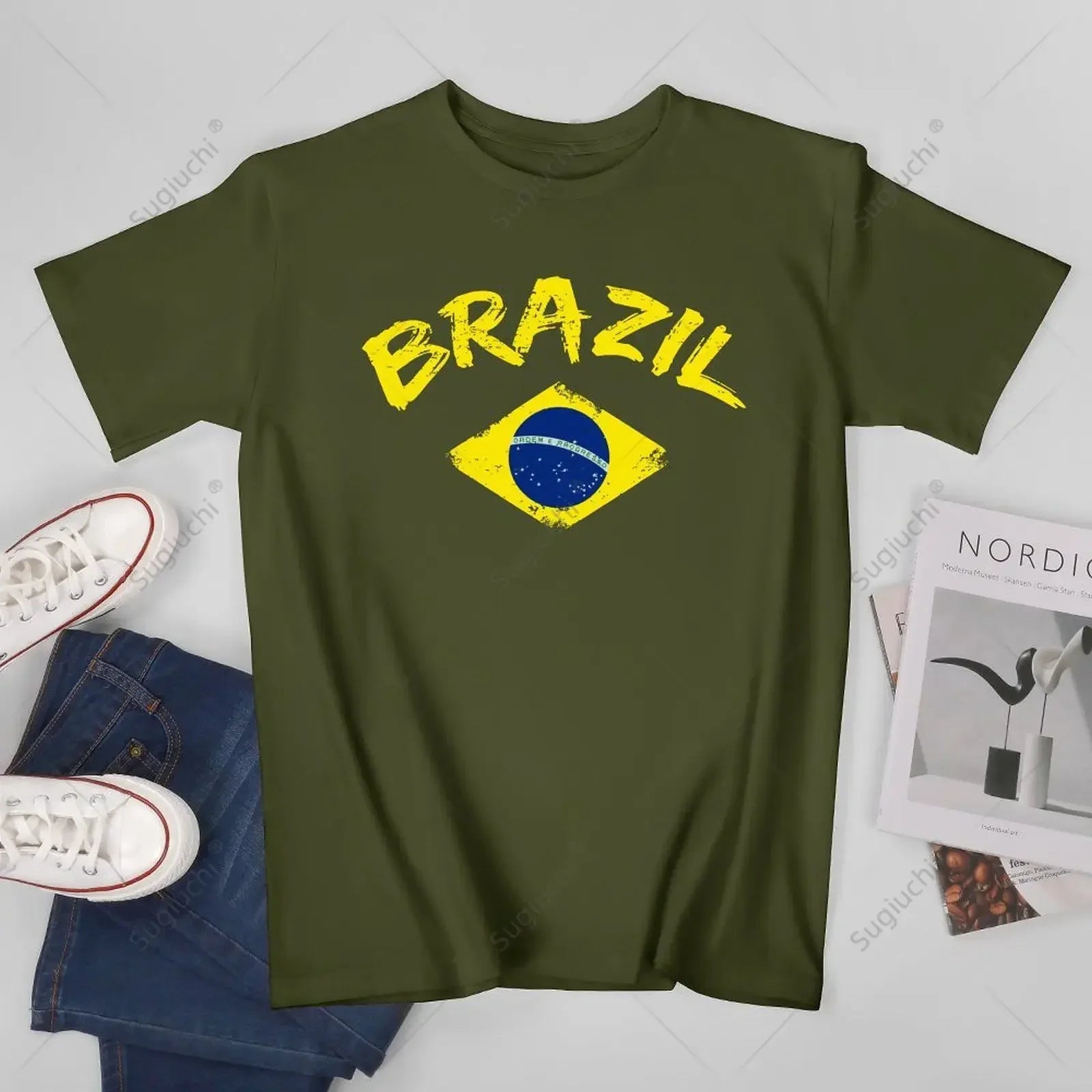 Camiseta Brasil Urban – Algodão