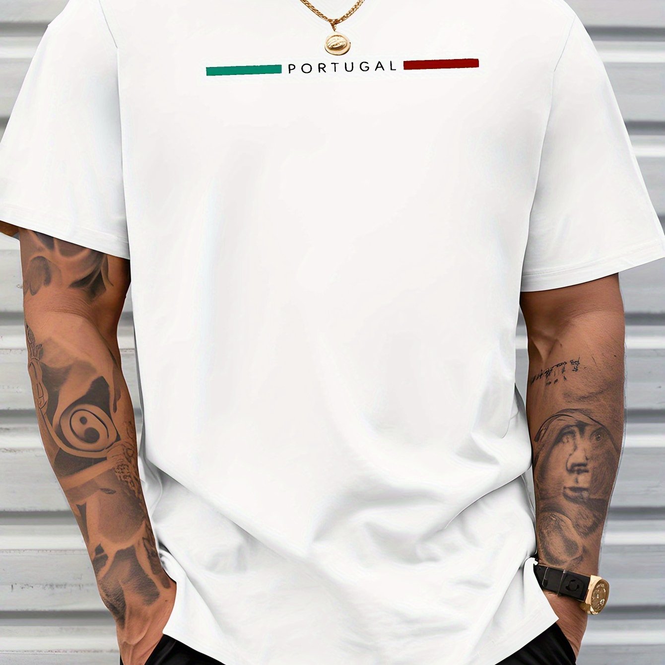 Portugal Identity Tee – Street & Casual