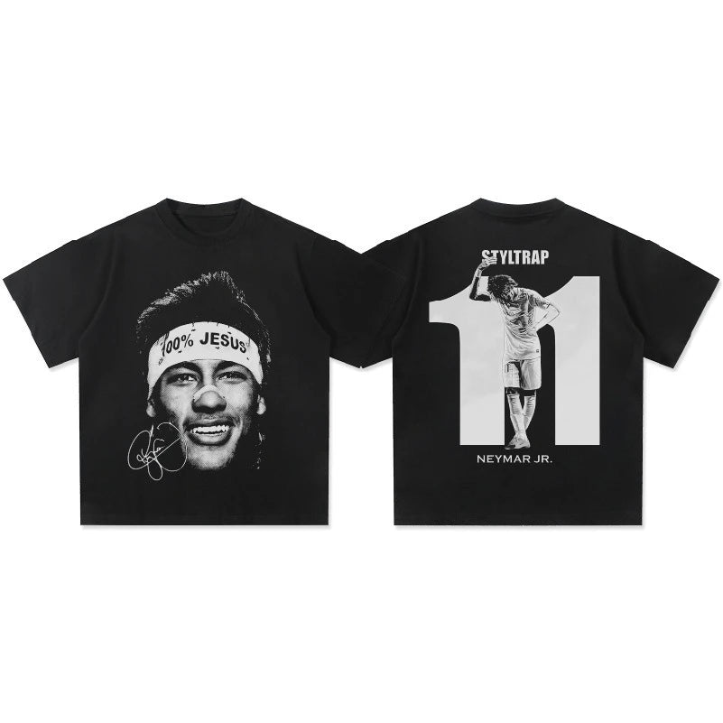 Neymar JR Hip Hop Street Tee – Black Edition