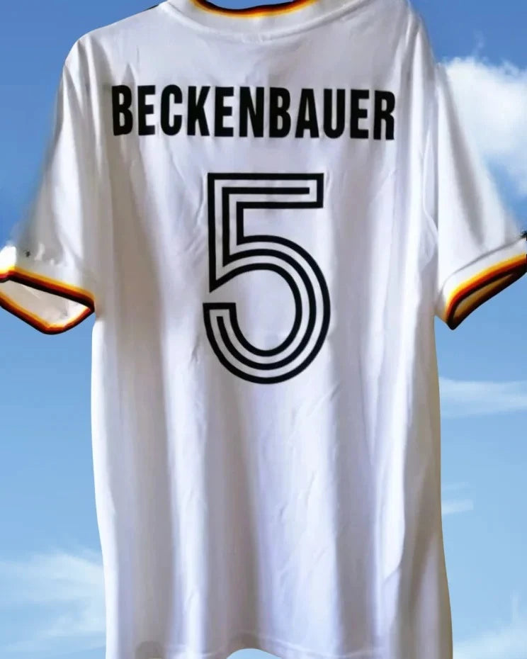 Camisa Retrô Beckenbauer Nº 5 – Edição Clássica