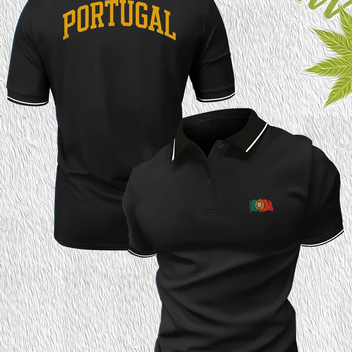 Camisa Portugal Premium Polo Men's Golf Shirt