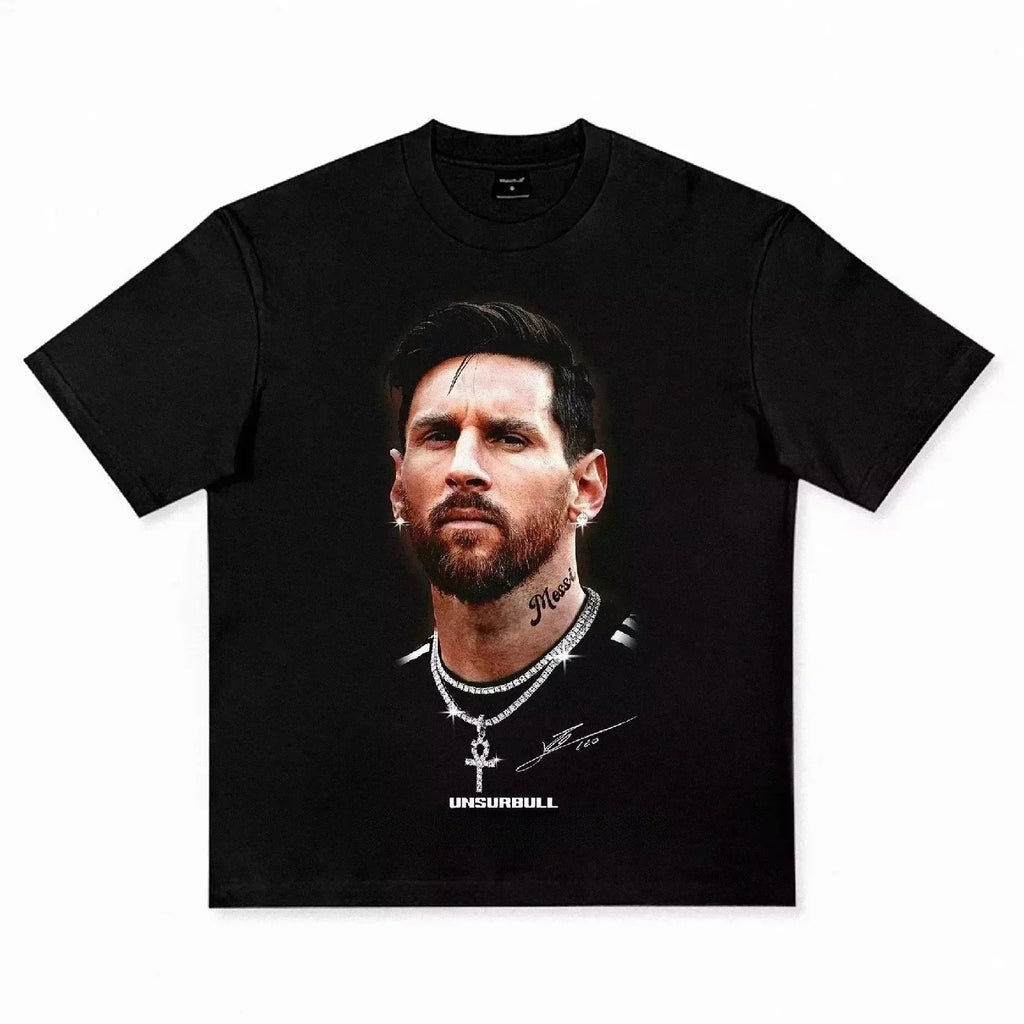 T-Shirt Street Football – Lifestyle Neymar CR7 R9 Messi