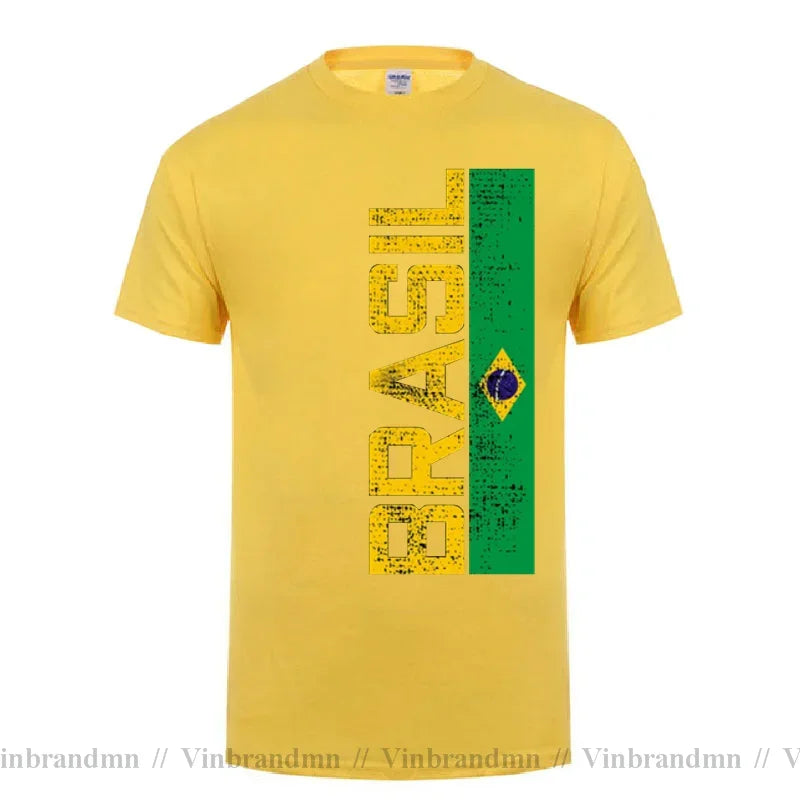 Camiseta Brasil Flag – Bandeira & Orgulho Nacional