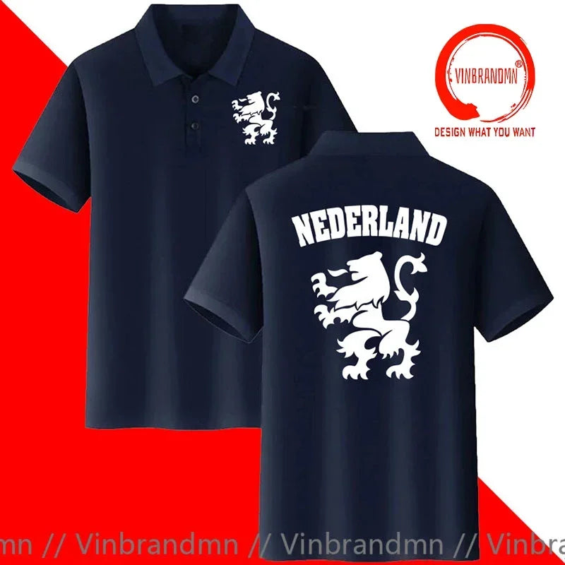 Netherlands Polo Shirt Dutch Lion