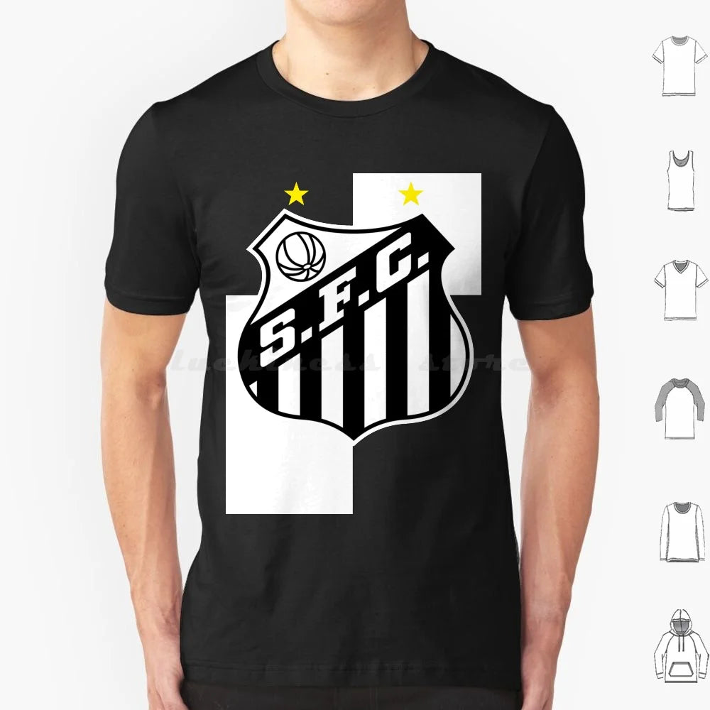 Camiseta Santos FC Style T-Shirt - Algodão