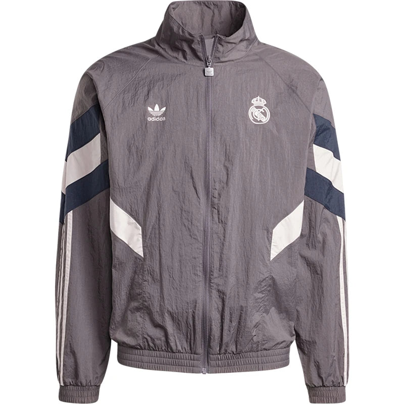 Jaqueta Real Madrid Corta-Vento – Adidas Trefoil