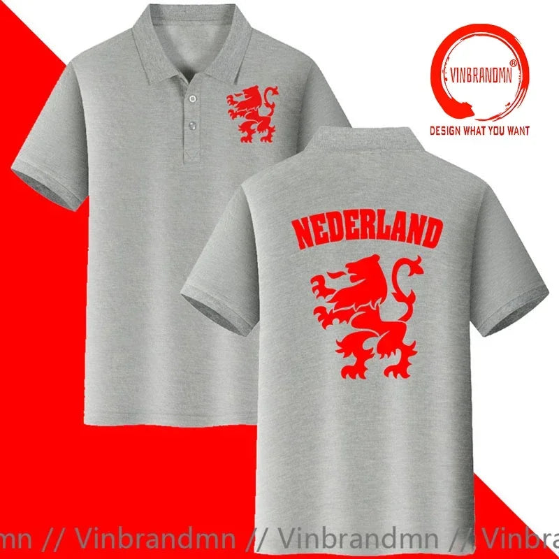 Netherlands Polo Shirt Dutch Lion