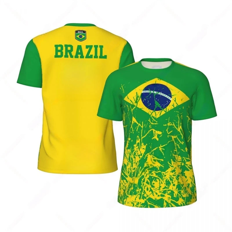 Camiseta Brasil Orgulho Nacional – Moda Casual