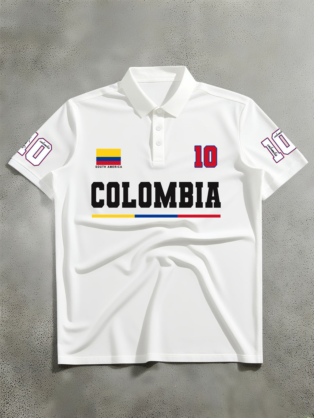 Colombia Retro Polo – Número 10 Edition