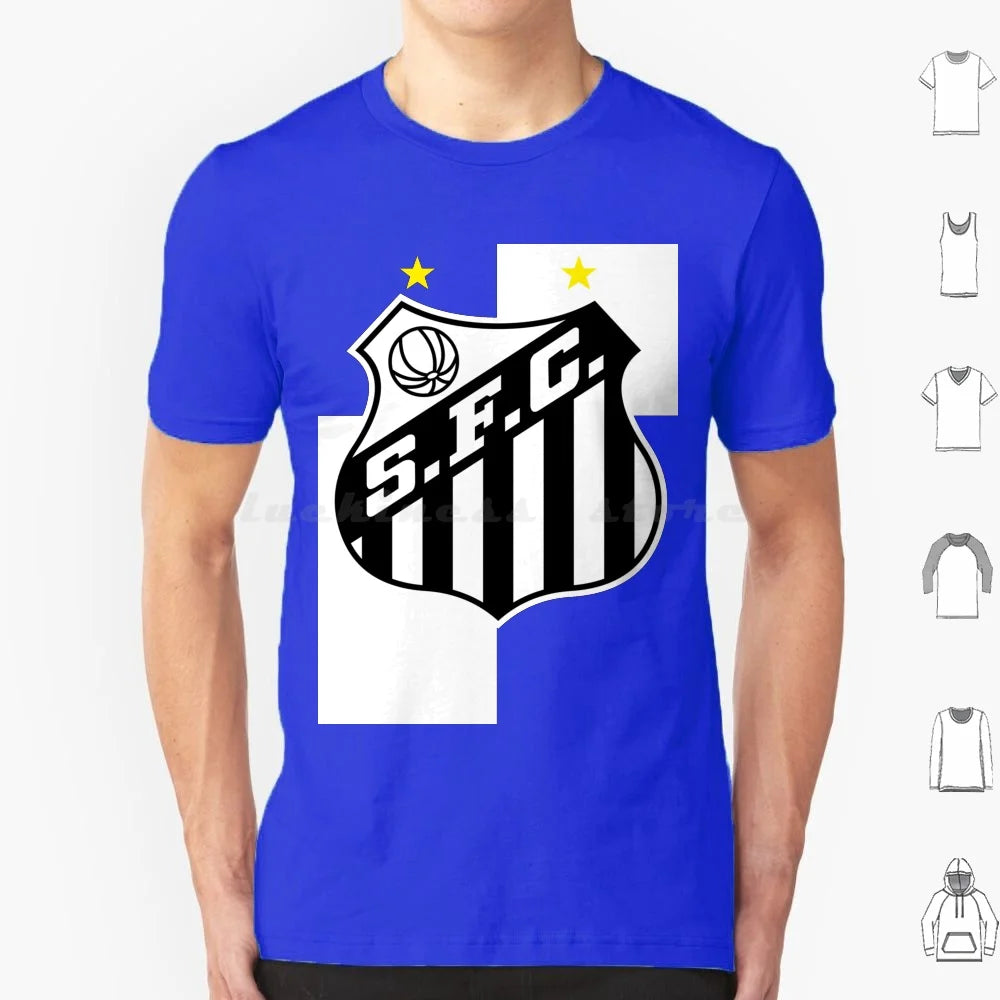 Camiseta Santos FC Style T-Shirt - Algodão