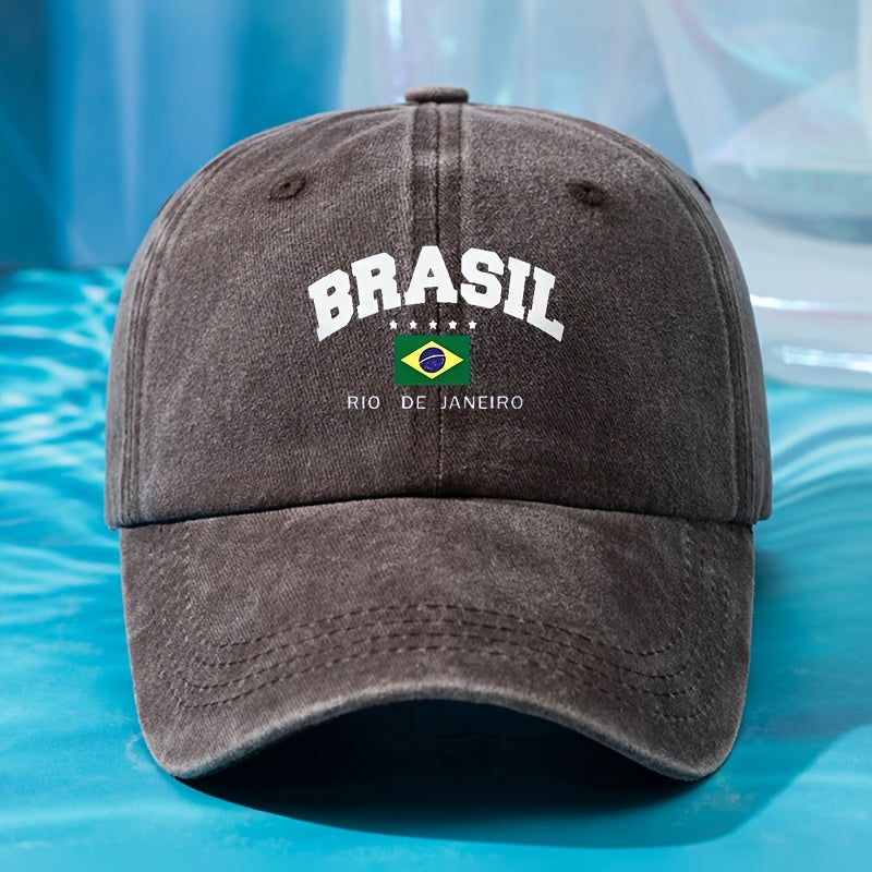 Brasil Rio Dad Hat - Adjustable Baseball Cap/Boné