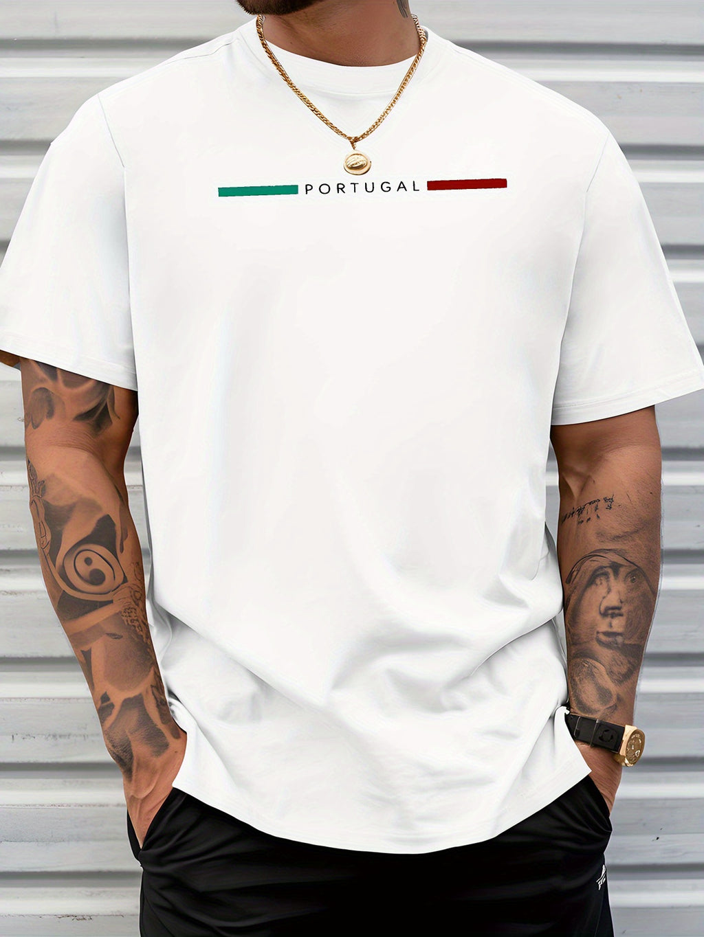 Portugal Identity Tee – Street & Casual