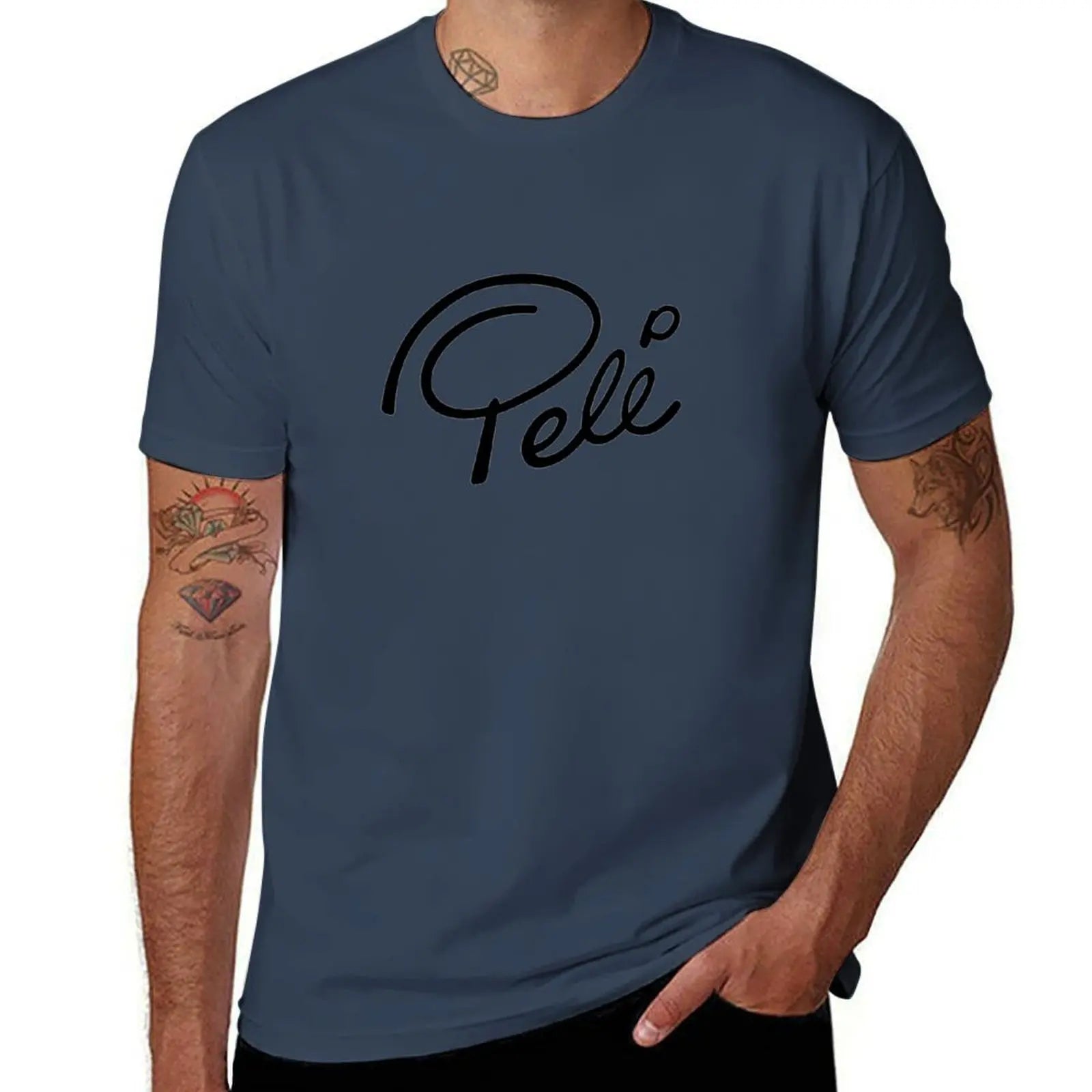Camiseta Pelé Signature – Algodão Premium 100%