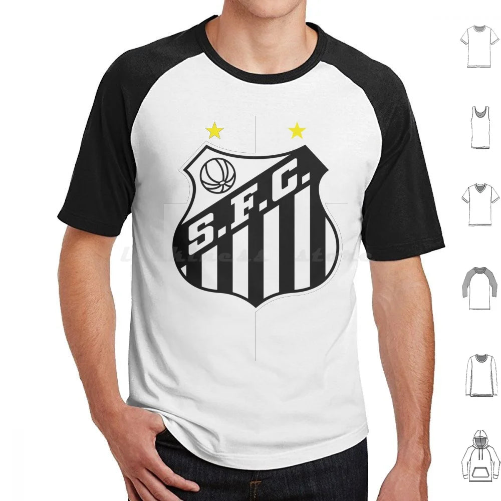Camiseta Santos FC Style T-Shirt - Algodão