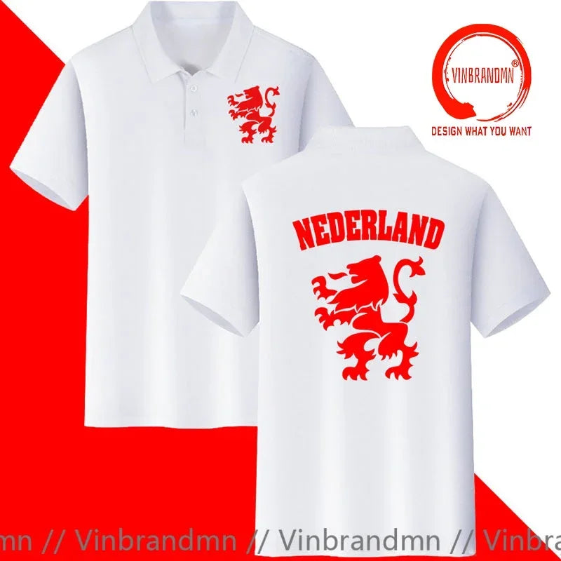 Netherlands Polo Shirt Dutch Lion
