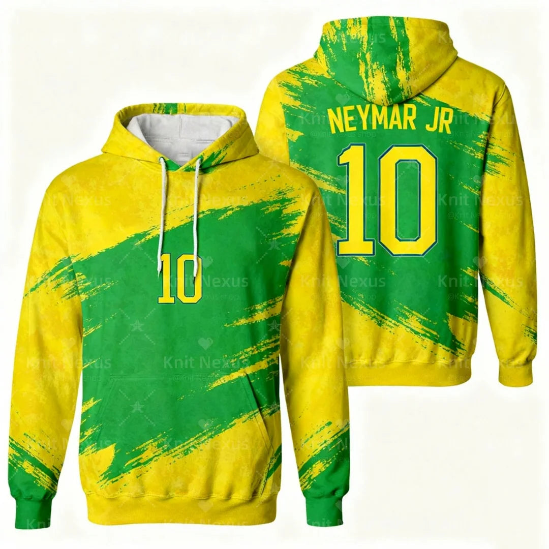 Moletom Brasil Neymar nº10 – Linha Premium