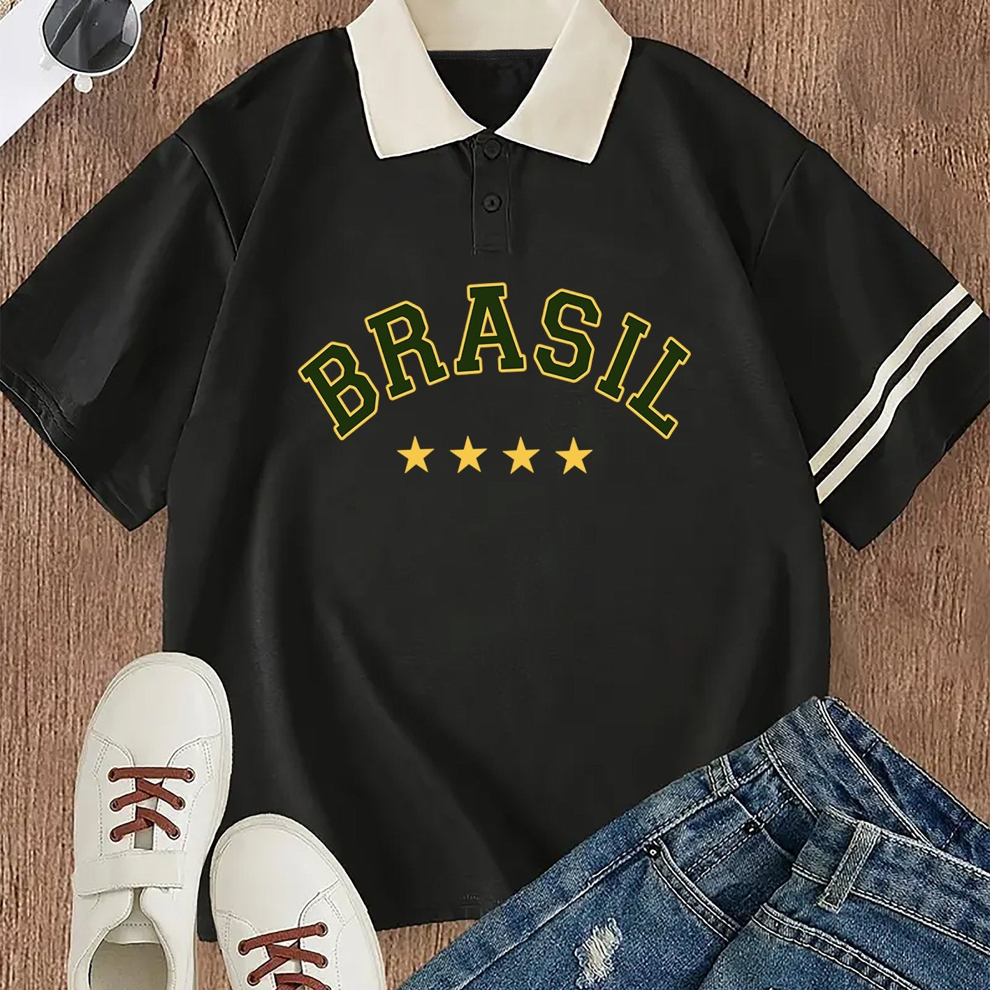 T-shirt Women's Brasil Active Polo