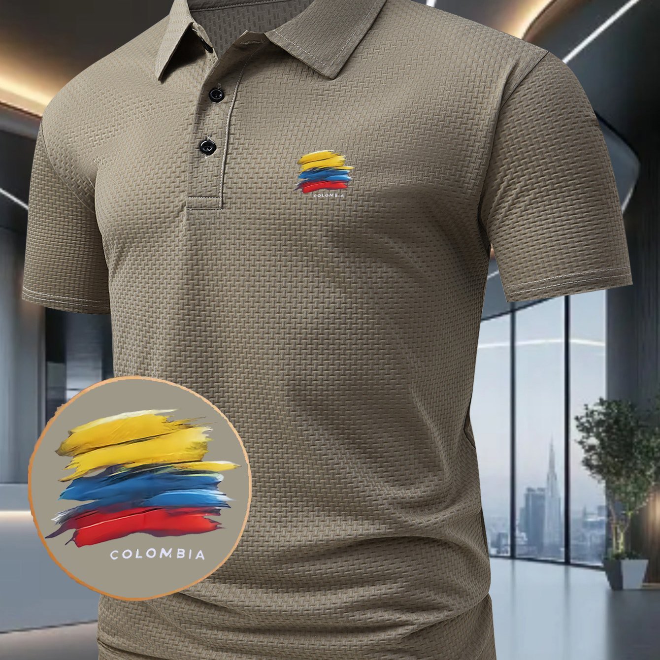 Colombia Premium Summer Polo – Modern & Casual