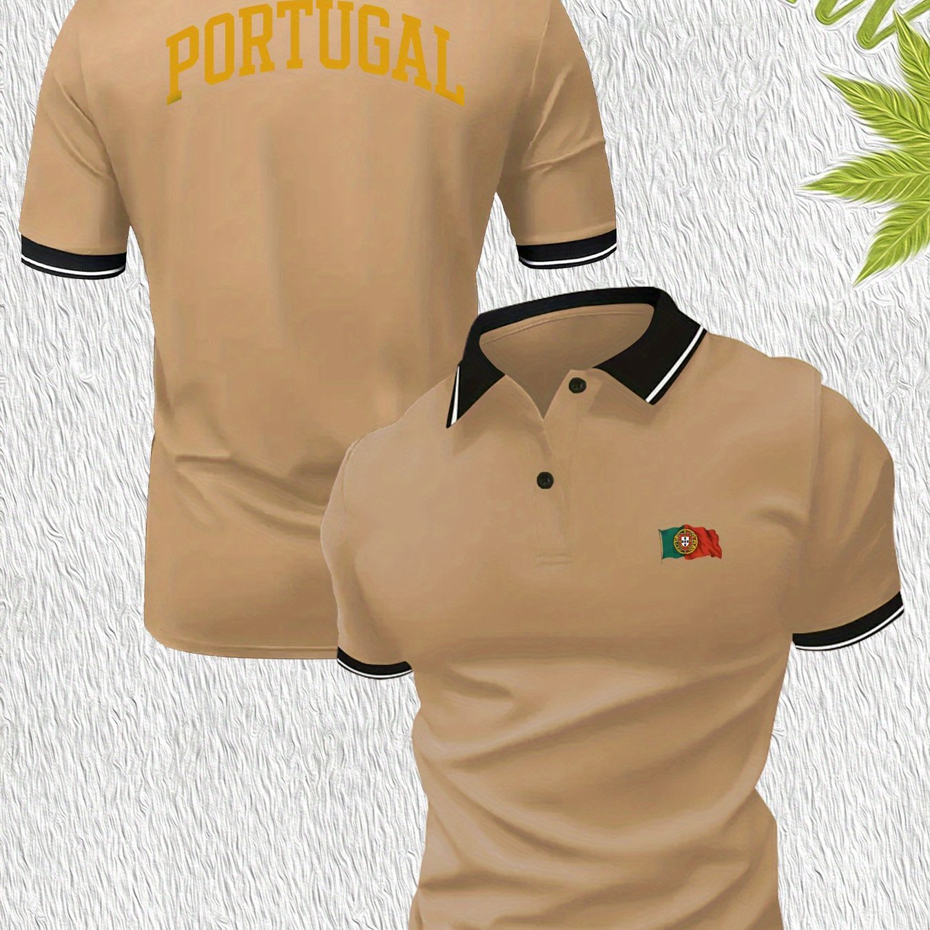 Camisa Portugal Premium Polo Men's Golf Shirt