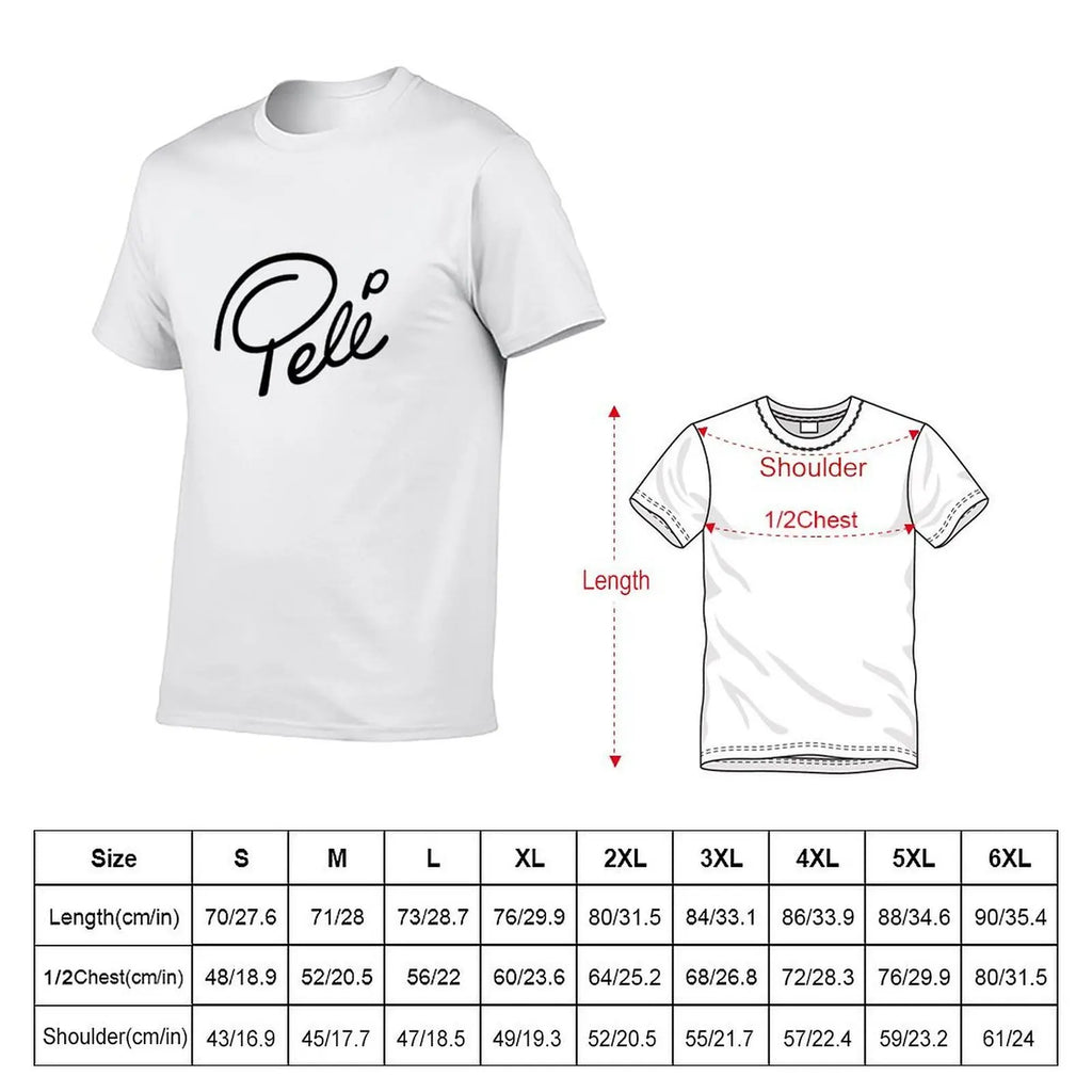 Camiseta Pelé Signature – Algodão Premium 100%