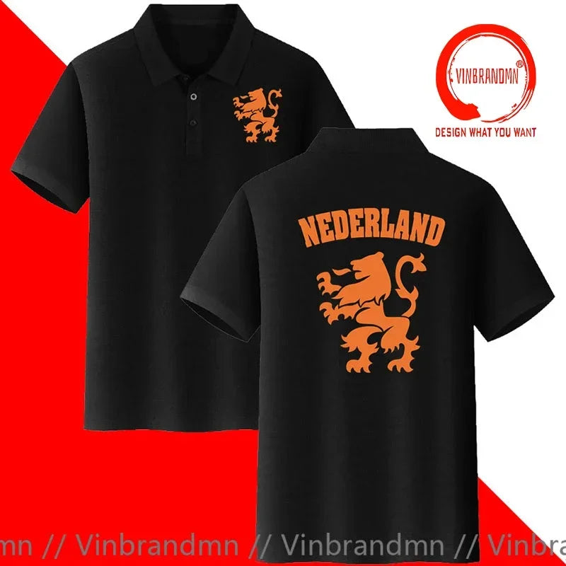 Netherlands Polo Shirt Dutch Lion
