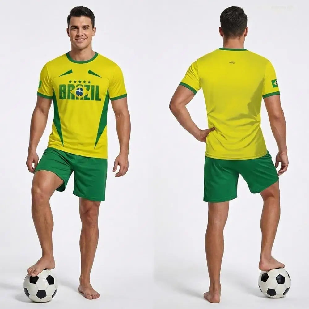 Camisa Brasil Treino Pro – Modelo 2026